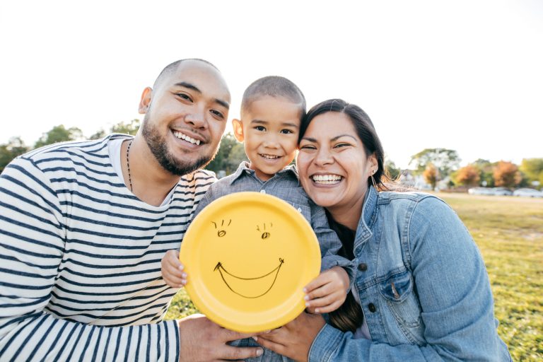 Family with kids