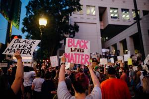 Protestors for Black Lives Matter