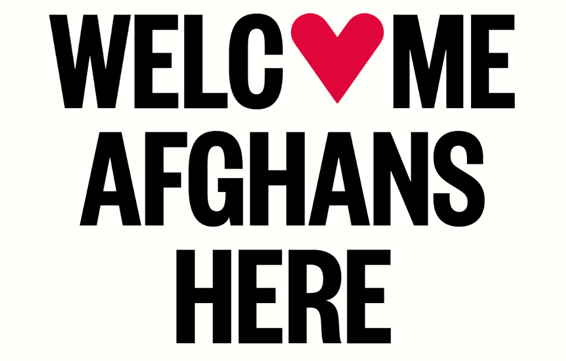 welcome Afghanistan evacuees