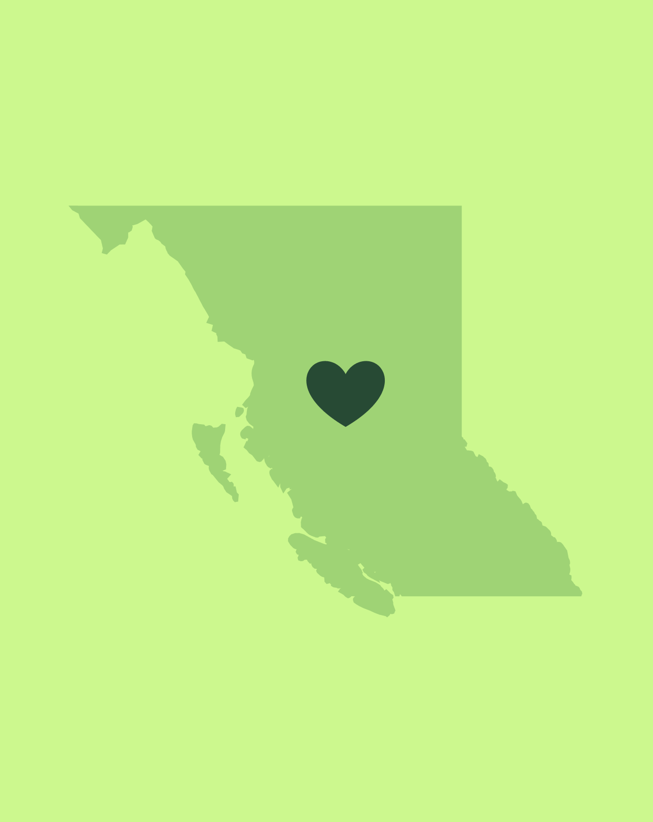 Vancouver with a green heart