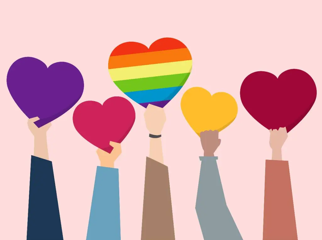 hands holding hearts