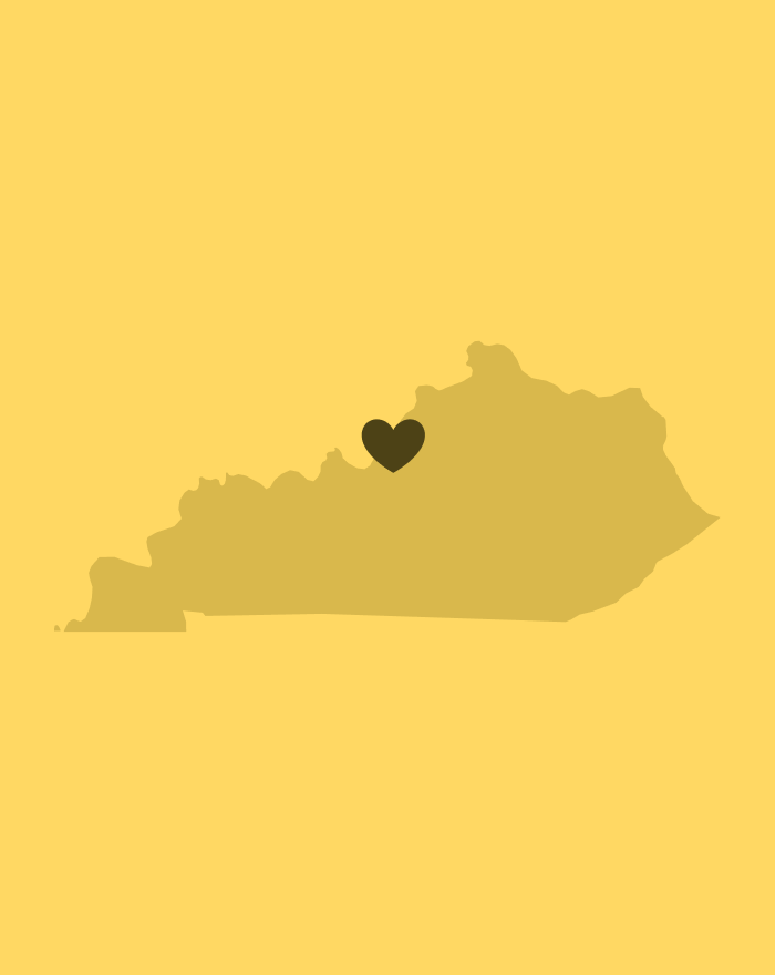 Kentucky with a heart