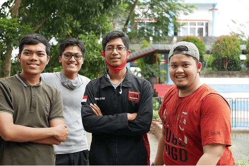 A group of friends