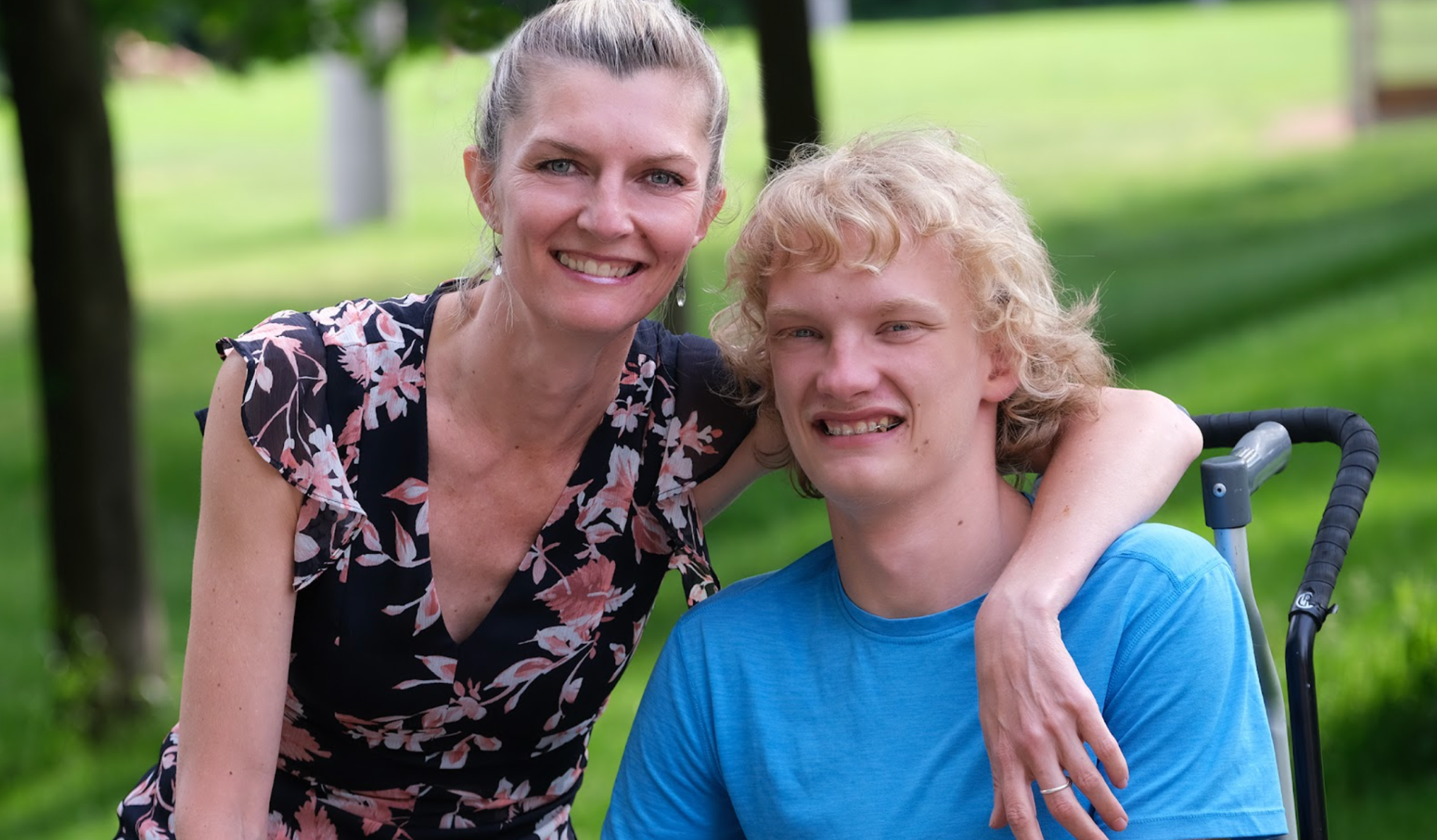 Mum with son