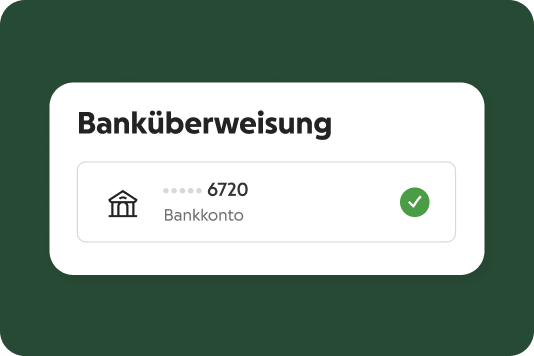 Banküberweisung