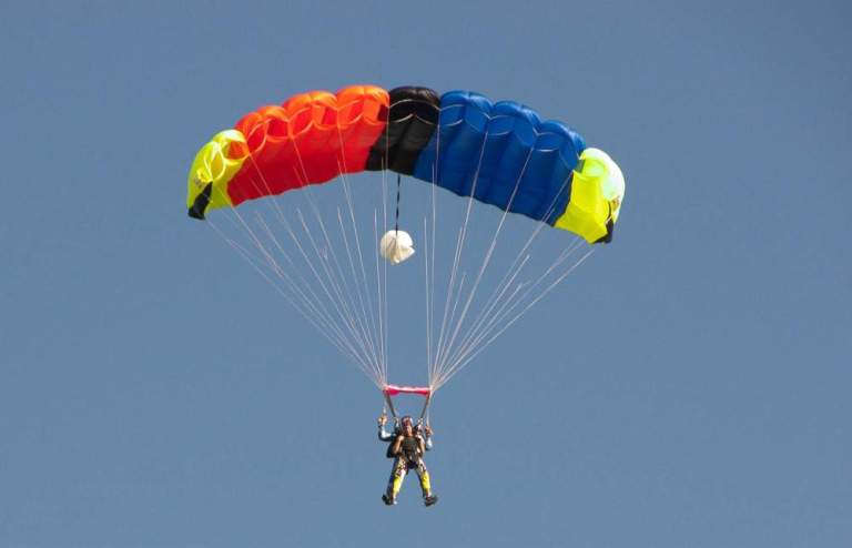 skydiving
