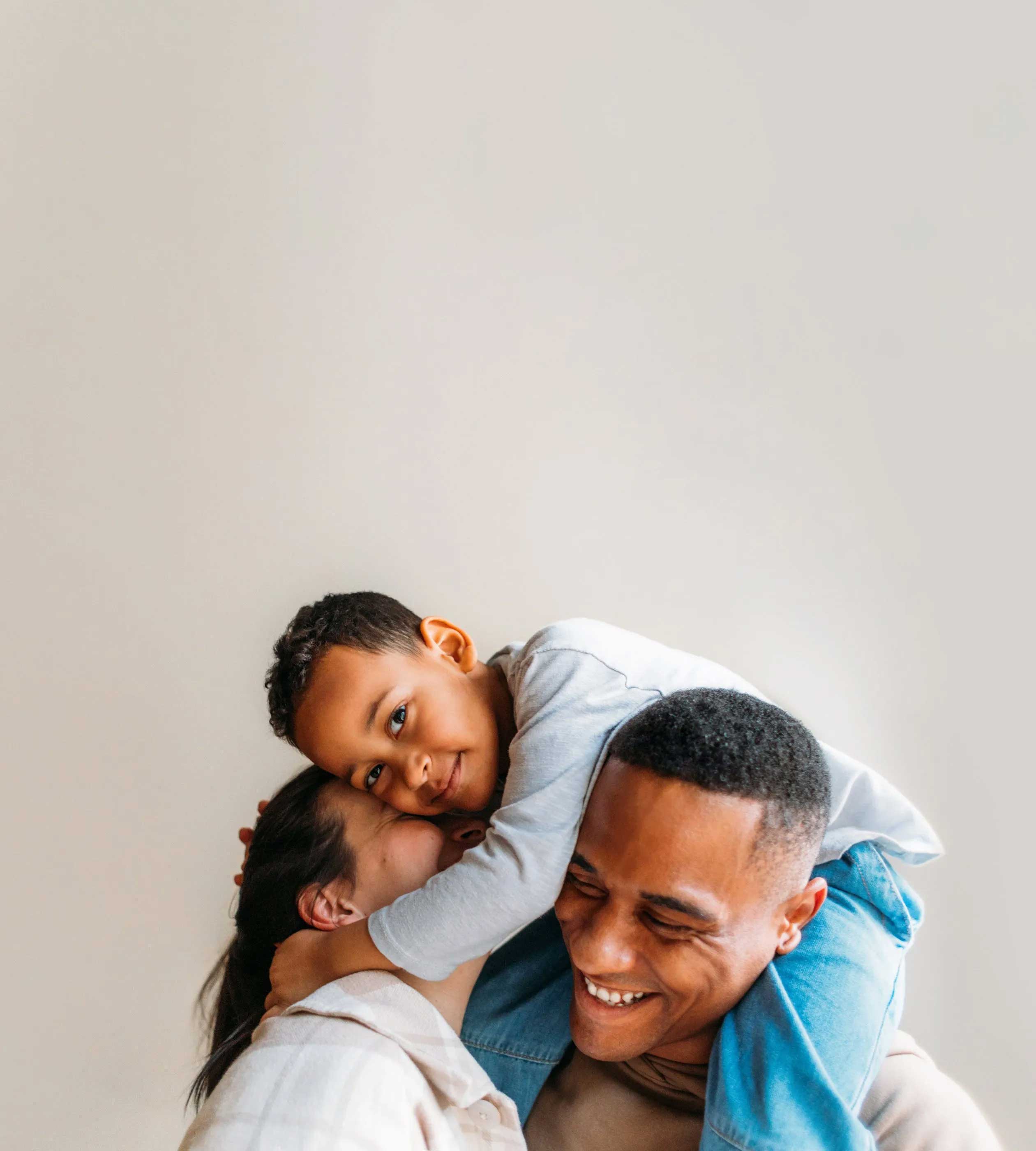 Family hug