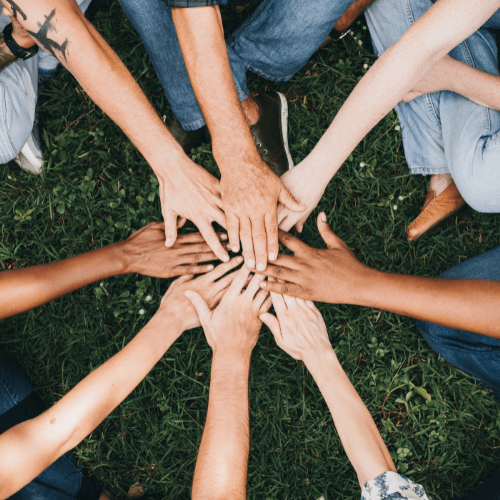 All hands in