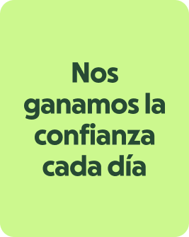 Nos ganamos la confianza cada día