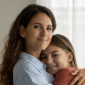 une mère et sa fille