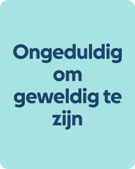 Ongeduldig om geweldig te zijn